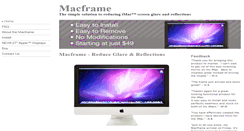 Desktop Screenshot of macframes.com